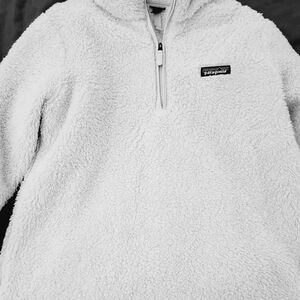 Patagonia Sherpa Half-Zip Pullover - Cream